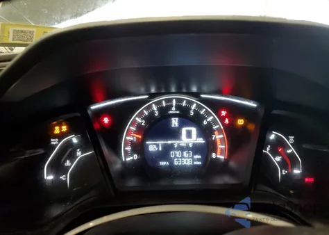 2018 Honda Civic Lx z USA, uszkodzony, nr VIN 2HGFC2F56JH592244